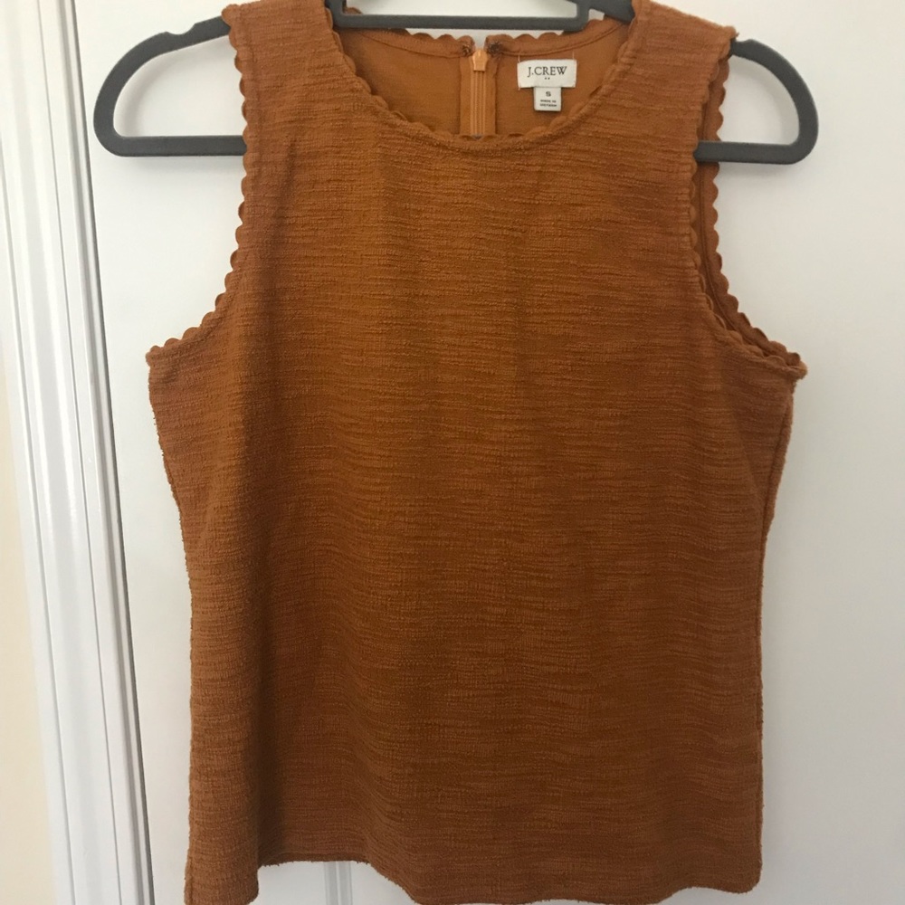 J. Crew yellow tank S